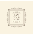 monogram luxury logo template vector image vector image