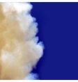 cloud background vector image vector image