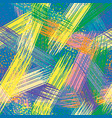 seamless chaotic pattern trendy colorful texture vector image
