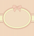 girl frame vector image vector image
