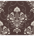 vintage damask seamless pattern element vector image