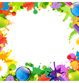 back to school frame vector image