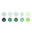 property management amenities vector image vector image