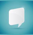 speech bubble vector image vector image