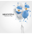 independence day of argentina vector image vector image