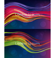 bright abstract backgrounds vector image vector image