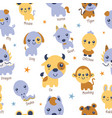 seamless pattern vector image vector image