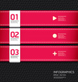 leather pink color design template vector image