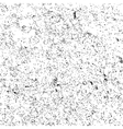 grunge fine-grained organic dirty ink black vector image