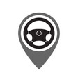 rental car icon vector image