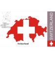 switzerland vector image vector image
