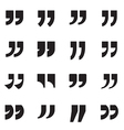 quotation marks speech marks vector image vector image