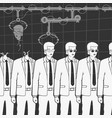 production of human clones vector image vector image