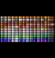 gradients collection gold golden silver vector image vector image