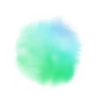 blue and green ink realistic watercolor background vector image