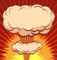 comic book explosion element vector image vector image