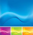 wave stroke variation vector image vector image