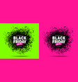 black friday sale banner purple color background vector image