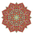 oriental abstract mandala vector image