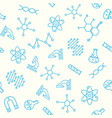 back to school background science seamless vector image