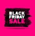 black friday sale banners pink color background vector image vector image