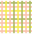 easter seamless plaid pattern repeating vector image vector image
