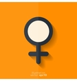female symbol woman vector image
