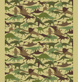 dinosaurs set vector image