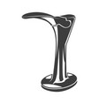 cobbler tool monochrome vector image vector image