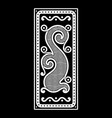 viking scandinavian design celtic vector image vector image