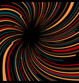 abstract explosion twist background vector image vector image