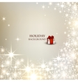 elegant christmas background with place for text vector image