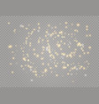 christmas dust white vector image