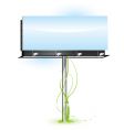 blank billboard vector image vector image