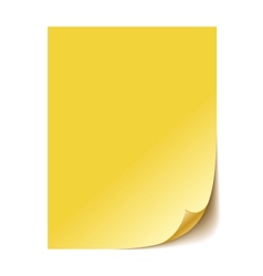 Empty paper sheet eps10 Royalty Free Vector Image