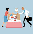 pediatric house call vector image vector image