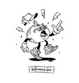 set of tattoo characters for halloween vector image vector image