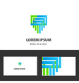 abstract logo design template for business vector image vector image