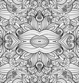 seamless abstract tribal pattern vector image