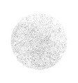 grunge monochrome circle background abstract vector image