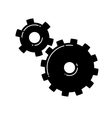 gears icon vector image