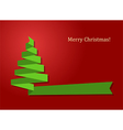 xmas tree vector image