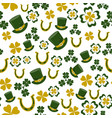 seamless pattern for saint vector image