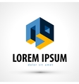 company logo design template business vector image
