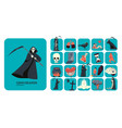 grim reaper composition vector image