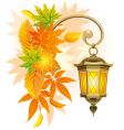 street lantern vector image