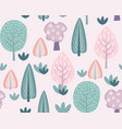 hand drawn abstract scandinavian graphic vector image