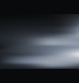 3d black room with low light and shadow on dark vector image