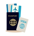 traveller documents concept vector image