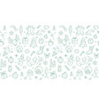 merry christmas happy new year seamless background vector image